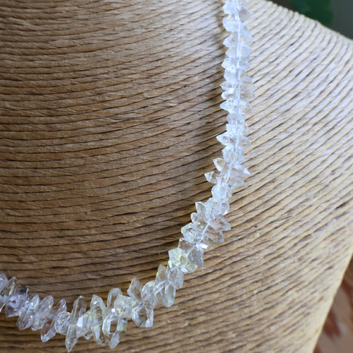 Clear Rock Candy Necklace