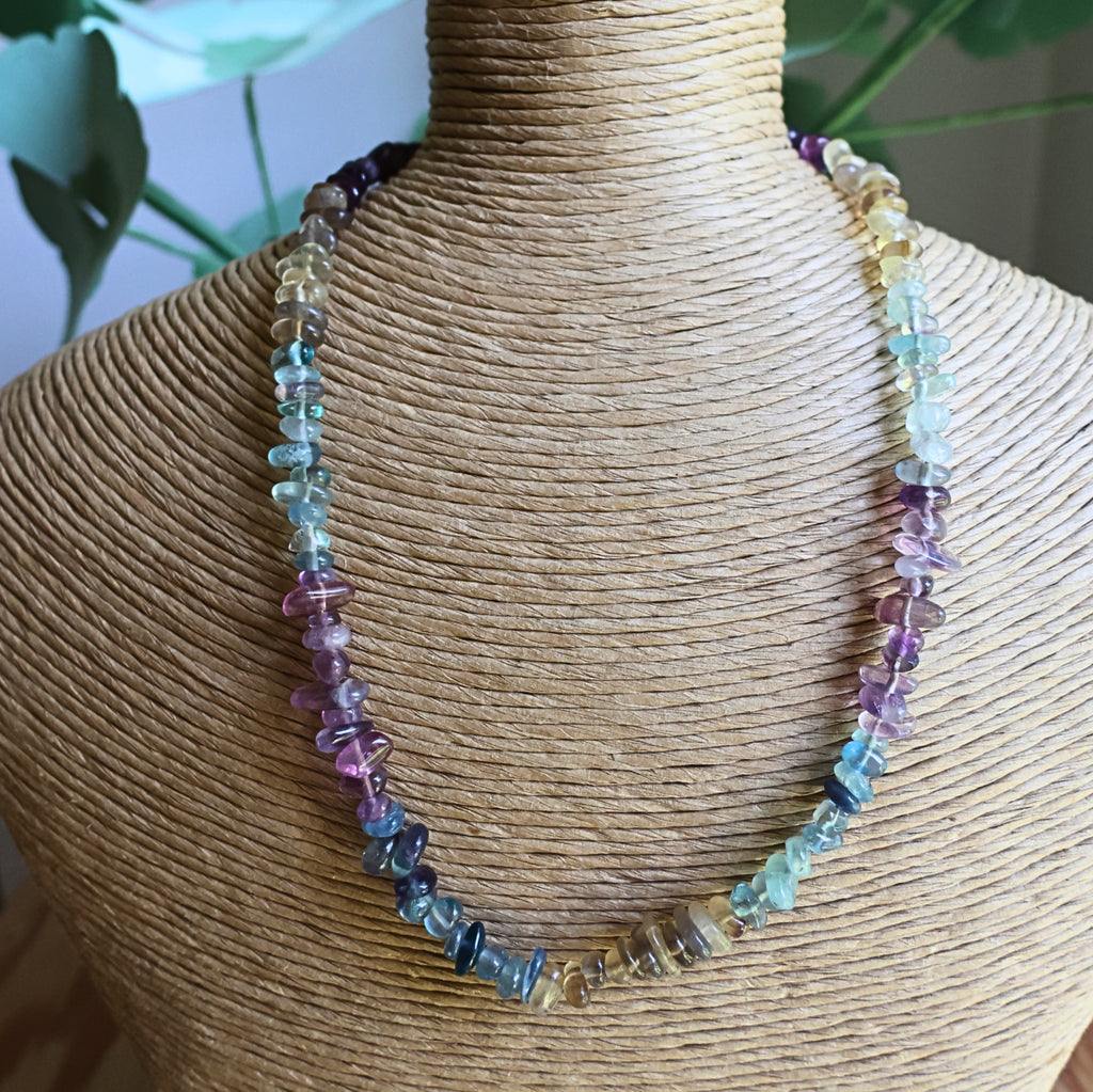 Rainbow Rock Candy Necklace