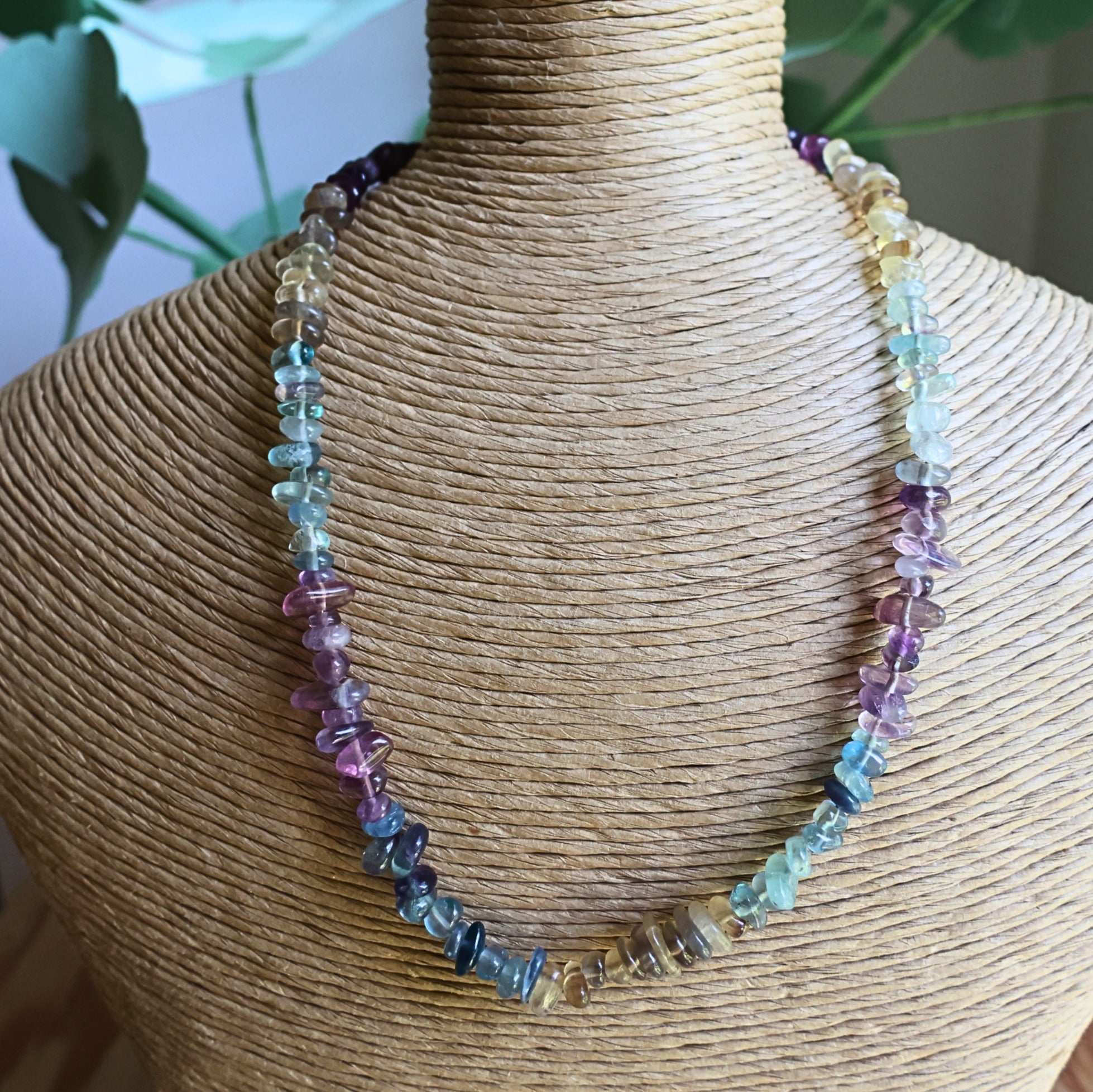 Rainbow Rock Candy Necklace