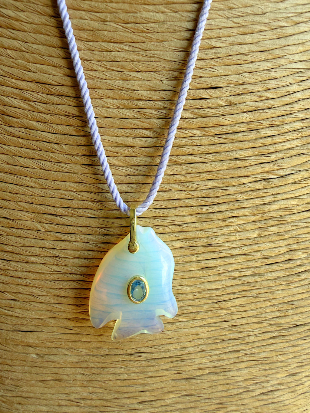 Fish on a Rope Necklace